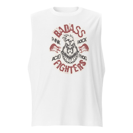 [ID: 365-G130] Badass Fighters Unisex Muscle Shirt