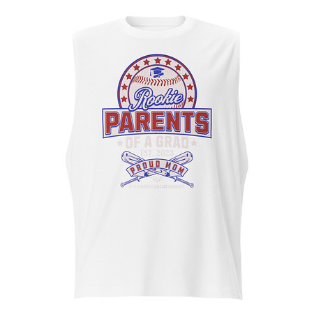 [ID: 365-G143] Baseball Mom Of A Graduate Unisex Muscle Shirt