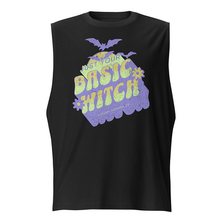 [ID: 365-G146] Basic Witch - Halloween Unisex Muscle Shirt