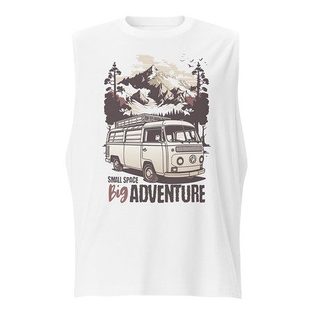 [ID: 365-G200] Big Adventure Unisex Muscle Shirt