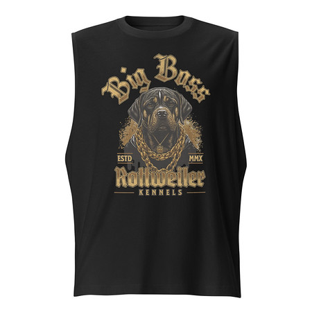 [ID: 365-G201] Big Boss Kennels Unisex Muscle Shirt