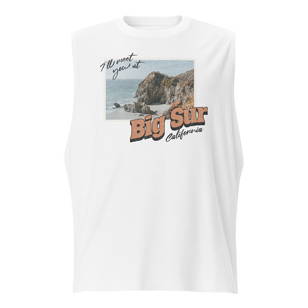 [ID: 365-G205] Big Sur, Cali Unisex Muscle Shirt
