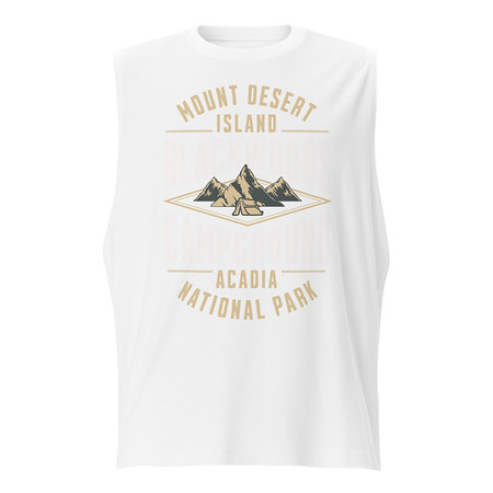[ID: 365-G233] Blackwoods Campground - Mountain Adventure Unisex Muscle Shirt
