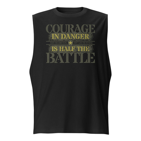 [ID: 365-G281] Brave Soldier Unisex Muscle Shirt