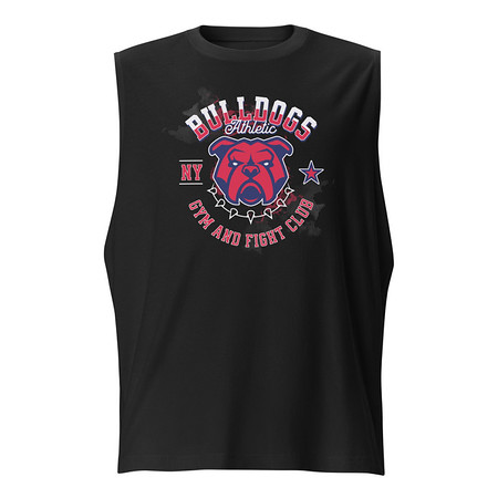 [ID: 365-G295] Bulldogs Athletic - Sports Apparel Unisex Muscle Shirt