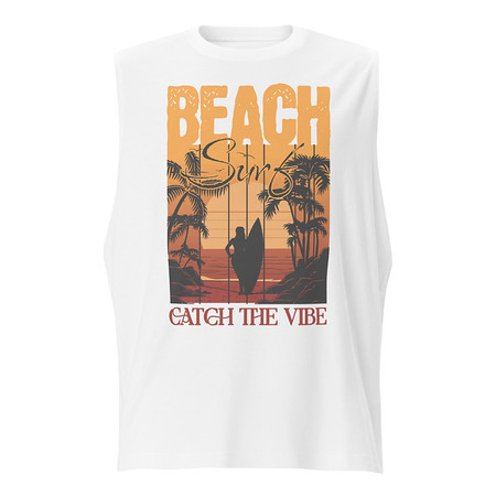 [ID: 365-G342] Catch the Vibe Unisex Muscle Shirt