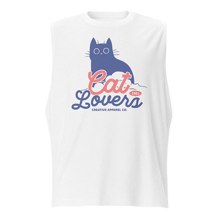 [ID: 365-G347] Cats Lovers Unisex Muscle Shirt