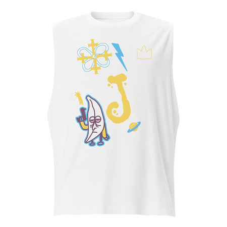 [ID: 365-G373] Choose Joy Unisex Muscle Shirt