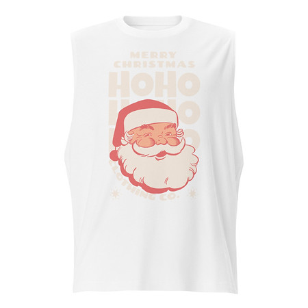 [ID: 365-G374] Christmas Season - Santa Claus Unisex Muscle Shirt