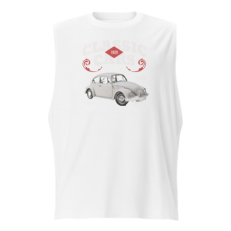 [ID: 365-G382] Classic Cars Unisex Muscle Shirt