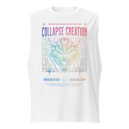 [ID: 365-G406] Collapse Creation Unisex Muscle Shirt