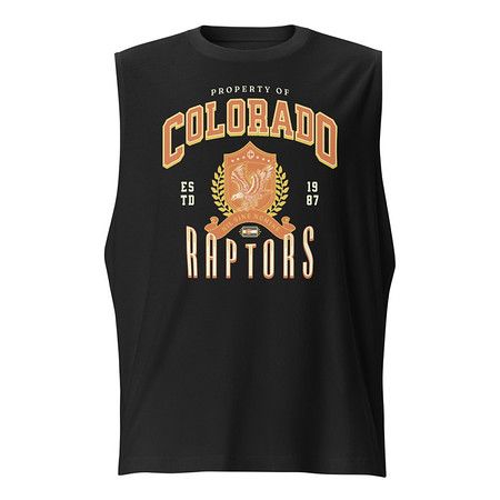 [ID: 365-G407] Colorado Raptors - Rugby Sports Team Unisex Muscle Shirt