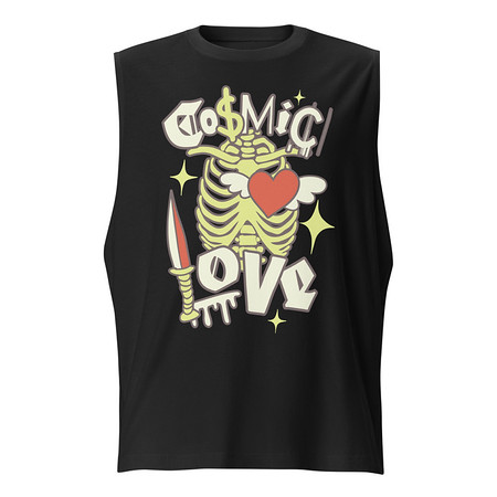 [ID: 365-G423] Cosmic Love (2) Unisex Muscle Shirt