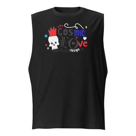[ID: 365-G424] Cosmic Love Unisex Muscle Shirt