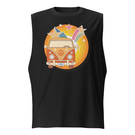 [ID: 365-G429] Crafted in Kittl Unisex Muscle Shirt