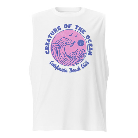 [ID: 365-G435] Creature of the Ocean Unisex Muscle Shirt
