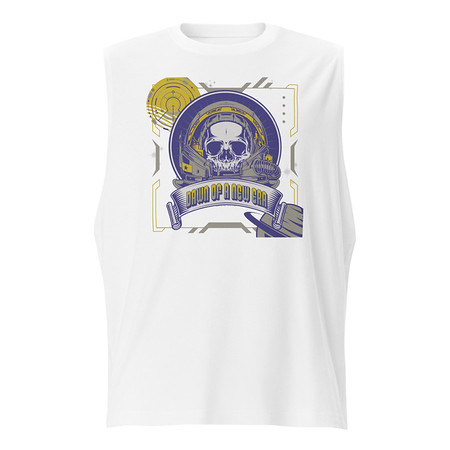 [ID: 365-G469] DAWN OF A NEW ERA Unisex Muscle Shirt