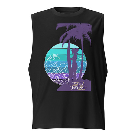[ID: 365-G470] Dawn Patrol Unisex Muscle Shirt