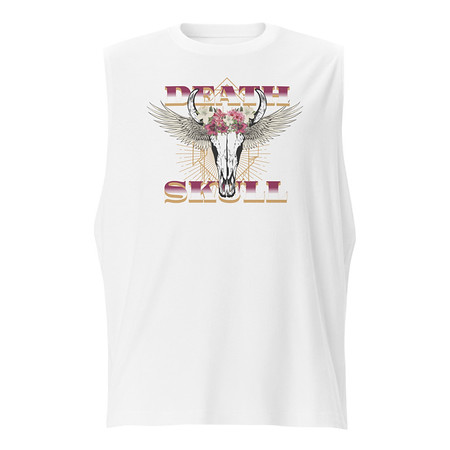 [ID: 365-G474] Deah Skull Unisex Muscle Shirt