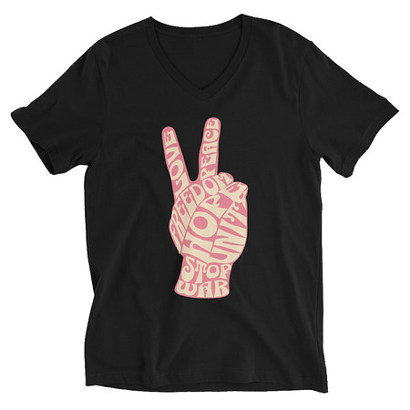 [ID: 223-G9] 60s challenge Unisex V-Neck Tee