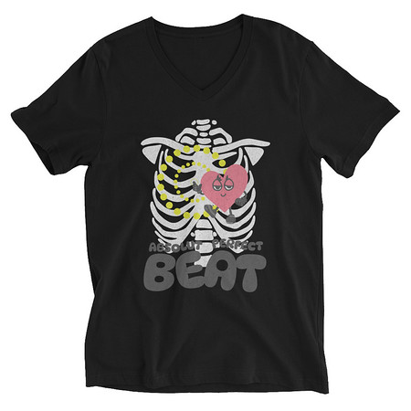 [ID: 223-G19] Absolut Perfect Beat Unisex V-Neck Tee