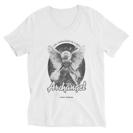[ID: 223-G99] Archangel Unisex V-Neck Tee
