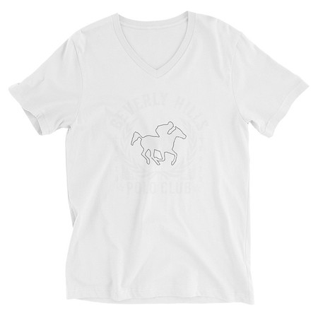 [ID: 223-G196] BEVERLY HILLS POLO CLUB Unisex V-Neck Tee