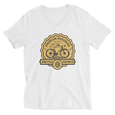 [ID: 223-G207] Bikecycle Station Co. - Sports Unisex V-Neck Tee