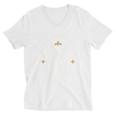 [ID: 223-G242] Blue Scorpion - Wildlife Animal Unisex V-Neck Tee