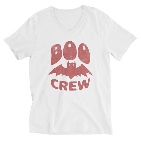[ID: 223-G252] Boo Crew Unisex V-Neck Tee