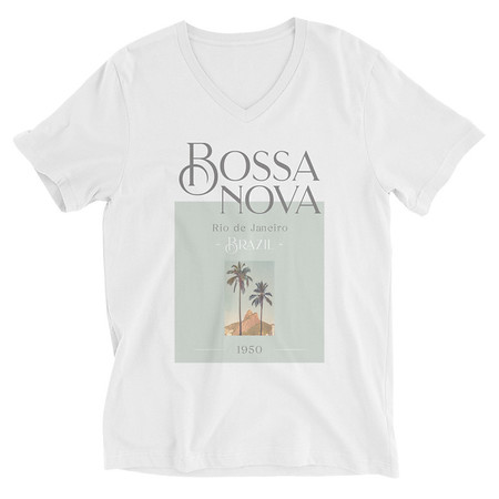 [ID: 223-G271] Bossa Nova Unisex V-Neck Tee