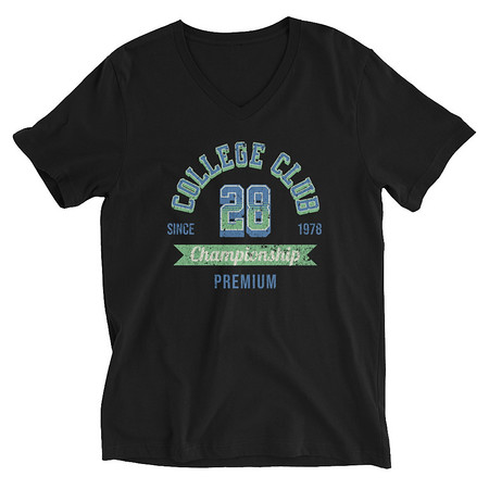 [ID: 223-G352] CC 28 Unisex V-Neck Tee