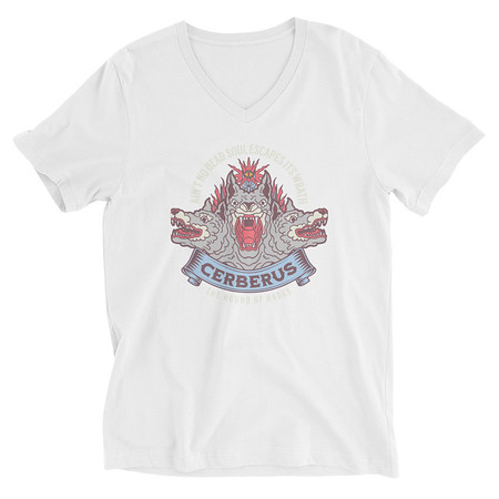 [ID: 223-G353] Cerberus - Underworld Dogs Unisex V-Neck Tee