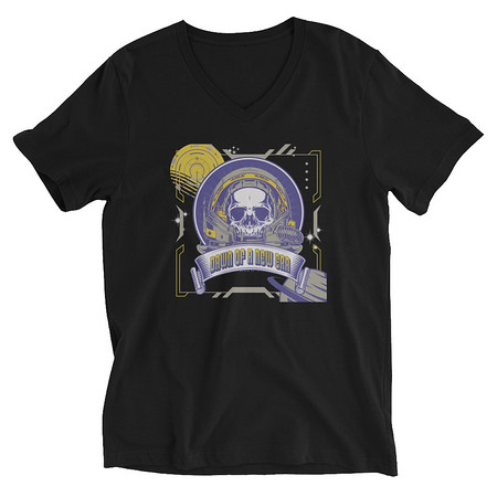 [ID: 223-G469] DAWN OF A NEW ERA Unisex V-Neck Tee
