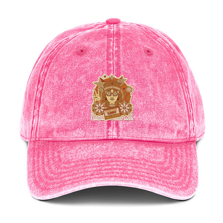 [ID: 327-G11] 60s tee design Vintage Cap