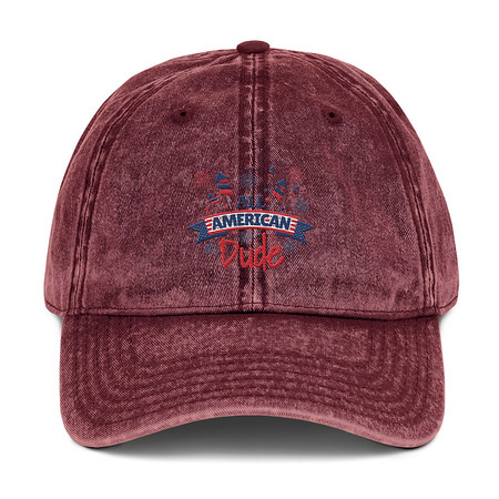 [ID: 327-G42] All American Vintage Cap