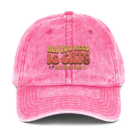 [ID: 327-G52] All You Need Vintage Cap