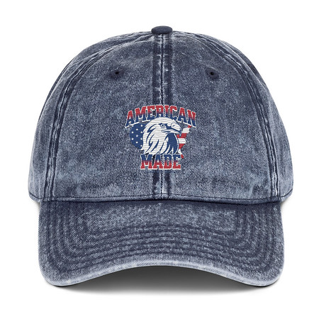 [ID: 327-G76] American Made Vintage Cap