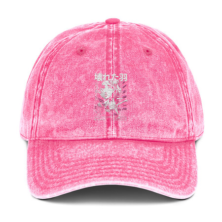 [ID: 327-G87] Anime Broken Wings - Neon Japanese Style Vintage Cap