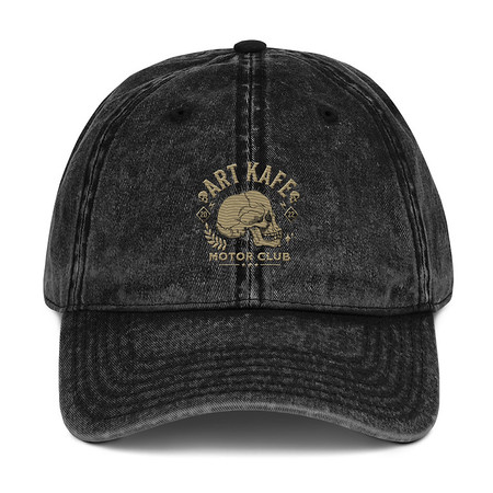 [ID: 327-G103] Art Kafe Motor Club Vintage Cap