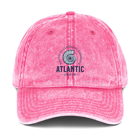 [ID: 327-G113] Atlantic Denim - Nautical Vintage Cap