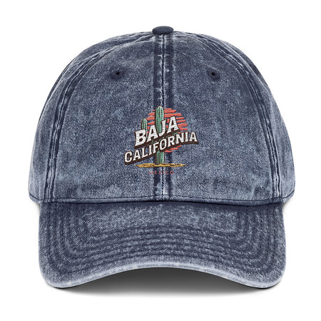 [ID: 327-G132] Baja Cali Mexico Vintage Cap