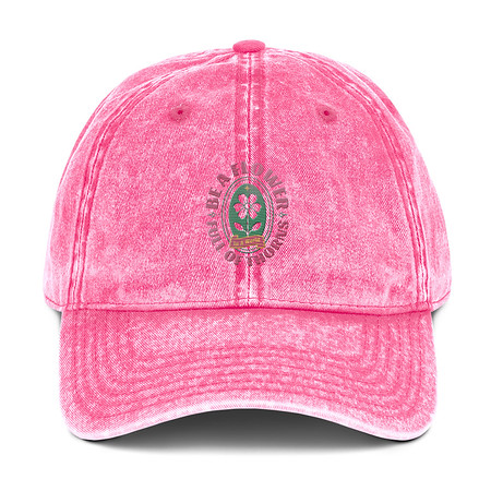 [ID: 327-G152] Be A Flower  Vintage Cap