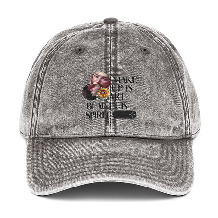 [ID: 327-G174] Beauty is Spirit Vintage Cap