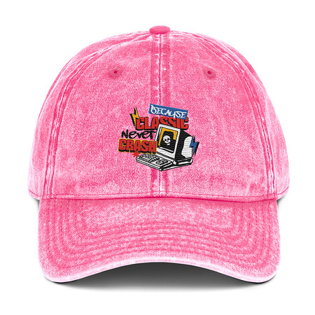 [ID: 327-G175] Because Classic Never Crash Vintage Cap