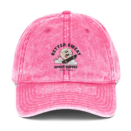 [ID: 327-G195] Better Sweat Sport Supply Vintage Cap