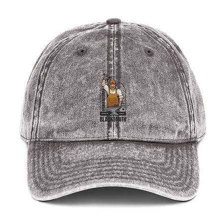 [ID: 327-G232] Blacksmith Workshop - Metalwork Vintage Cap