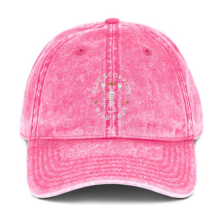 [ID: 327-G242] Blue Scorpion - Wildlife Animal Vintage Cap