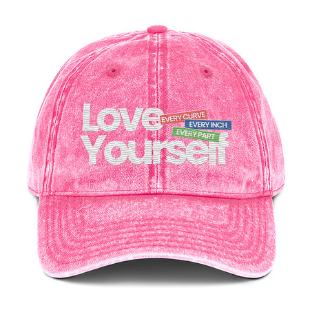 [ID: 327-G246] Body Positivity Vintage Cap