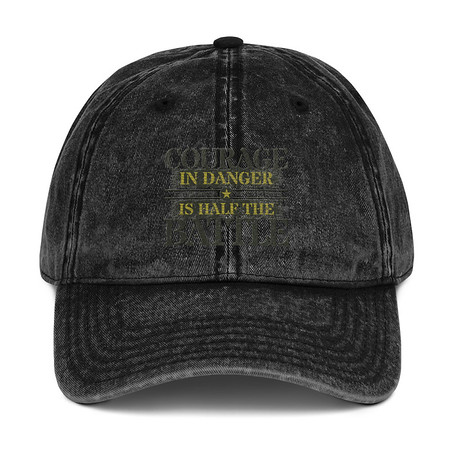 [ID: 327-G281] Brave Soldier Vintage Cap